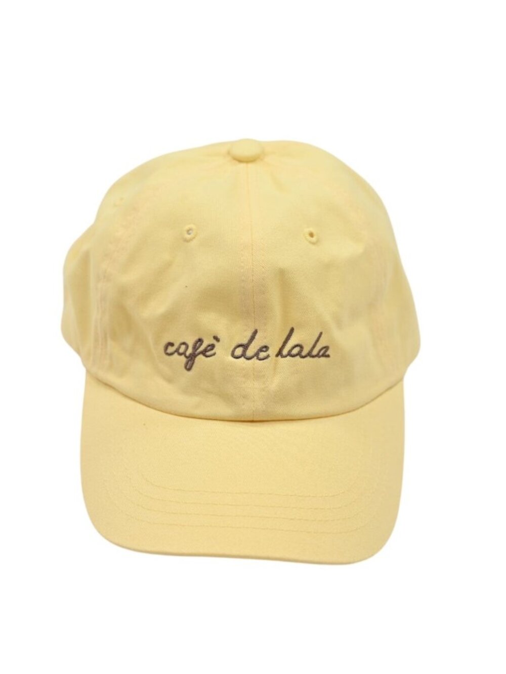 La La Land CDLL Dad Hat in Yellow